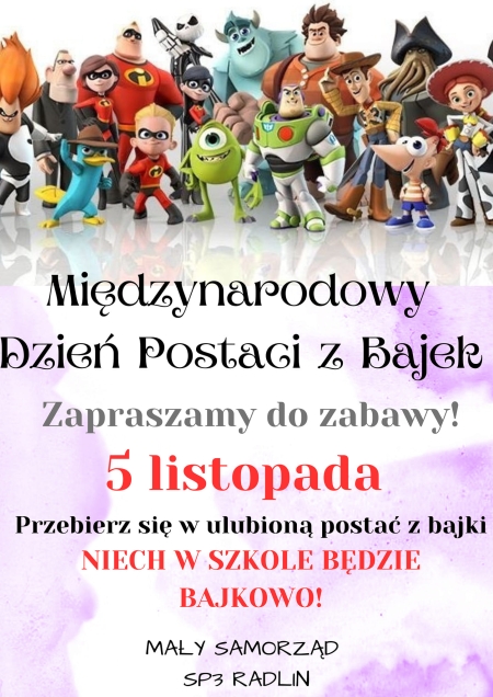 Dzień Postaci z Bajek