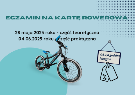 Egzamin na kartę rowerową