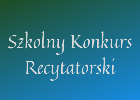 Konkurs recytatorski