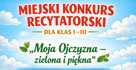 Miejski Konkurs Recytatorski